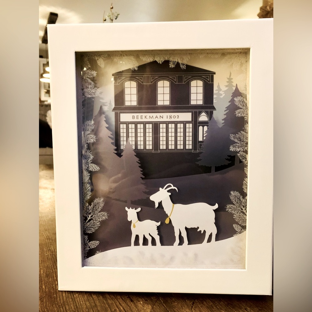 Beekman 1802 (2021) Rare All Aglow Shadowbox Advent